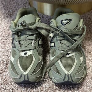 New Balance Kids' Olive Sneakers